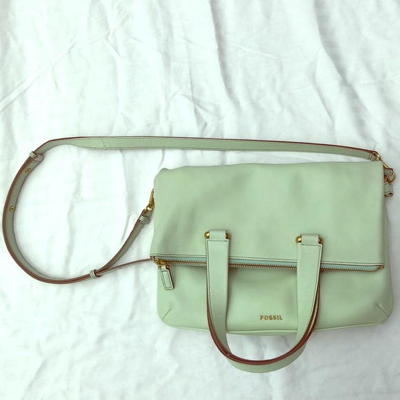 Handbags - Fossil fold-over crossbody bag
